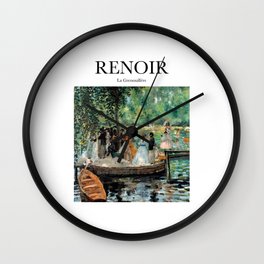 Renoir - La Grenouillère Wall Clock