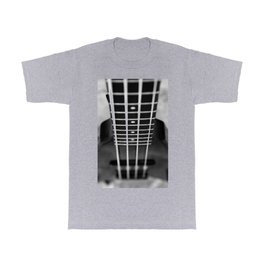 bass guitar T Shirt | Black and White, Stringinstrument, Luteinstrument, Classicalguitar, Music, Resonator, Photo, Plucked 