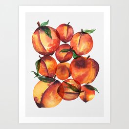 Nice peaches ;) Art Print