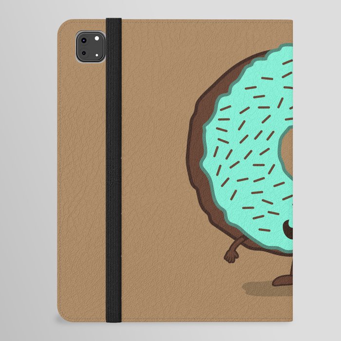 The Mustache Donut iPad Folio Case