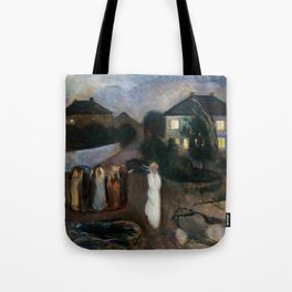 Edvard Munch - The Storm Tote Bag
