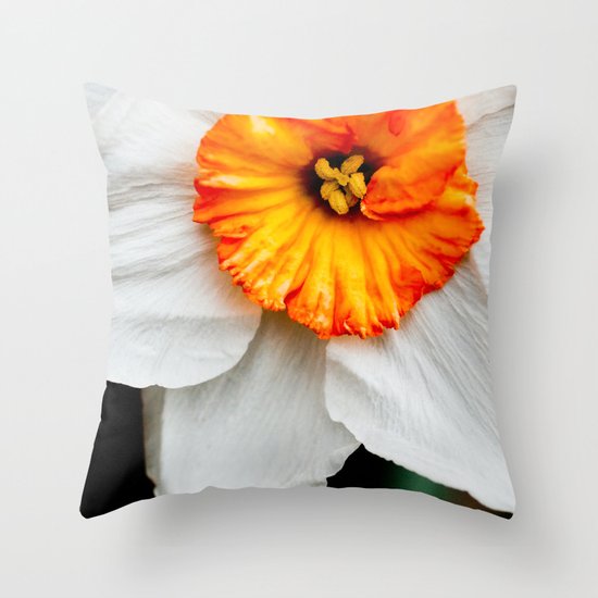 Wall Flower Throw Pillow