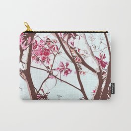 Tree Bloom, floral, flowers, nature, botanical, blossom, spring, flower, trendy, trending, summer,   Carry-All Pouch