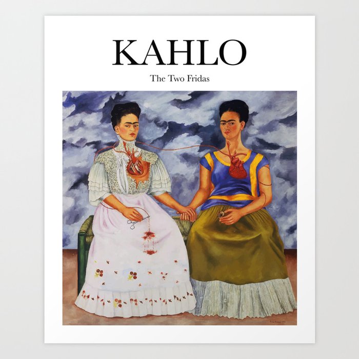 Kahlo - The Two Fridas Art Print