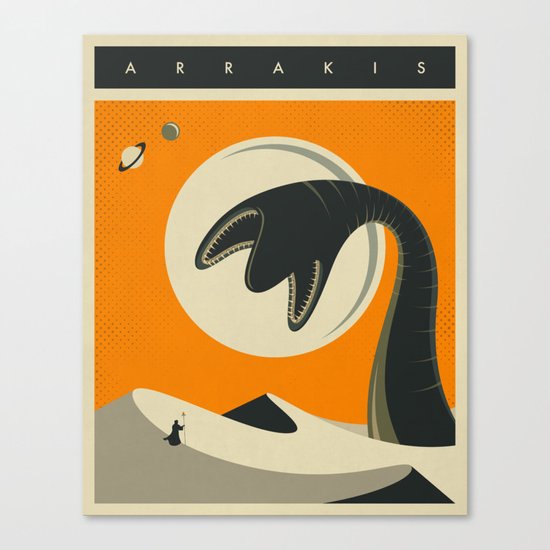 Arrakis Canvas Print