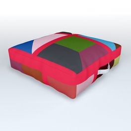 Precoiler - Modern Generative Programmatic Minimalism Outdoor Floor Cushion
