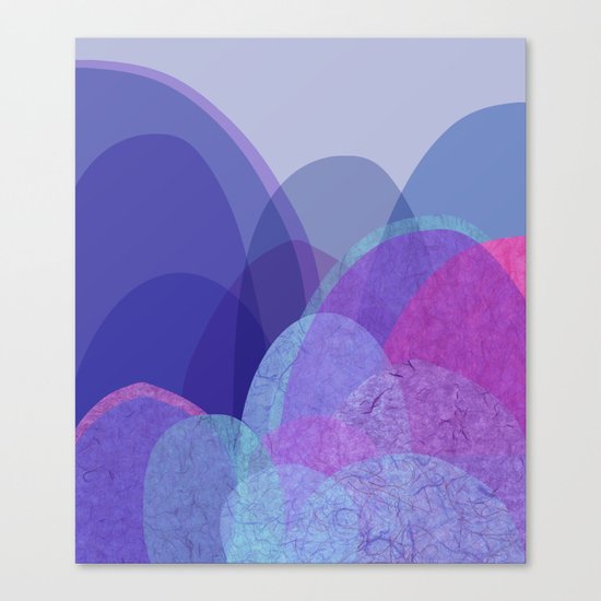It's not the mountain we conquer but ourselves Canvas Print
