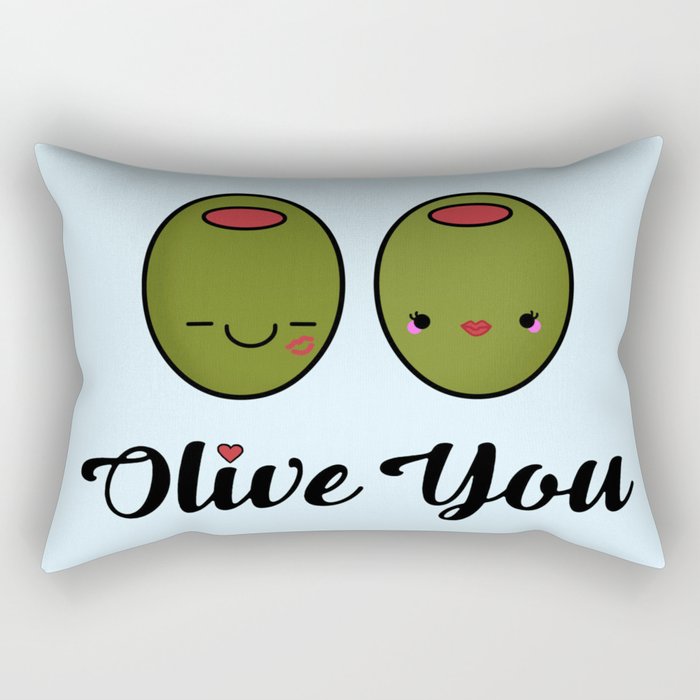 Olive You! Rectangular Pillow