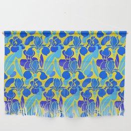 Pattern blue and yellow Wall Hanging