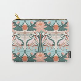 Lake Herons and Dragonflies Carry-All Pouch