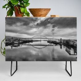 Portland B&W Credenza