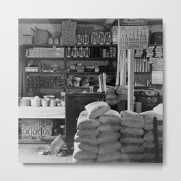 Walker Evans,General store interior  Metal Print | Famousmen, Evans, Groceries, Countryside, Poor, Greatdepression, Journalism, Sharecropper, South, Agee 