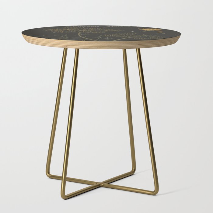 Dill (Dark Background) Side Table