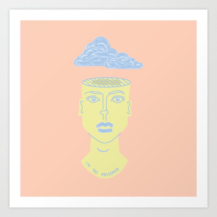 Head in the Clouds Art Print