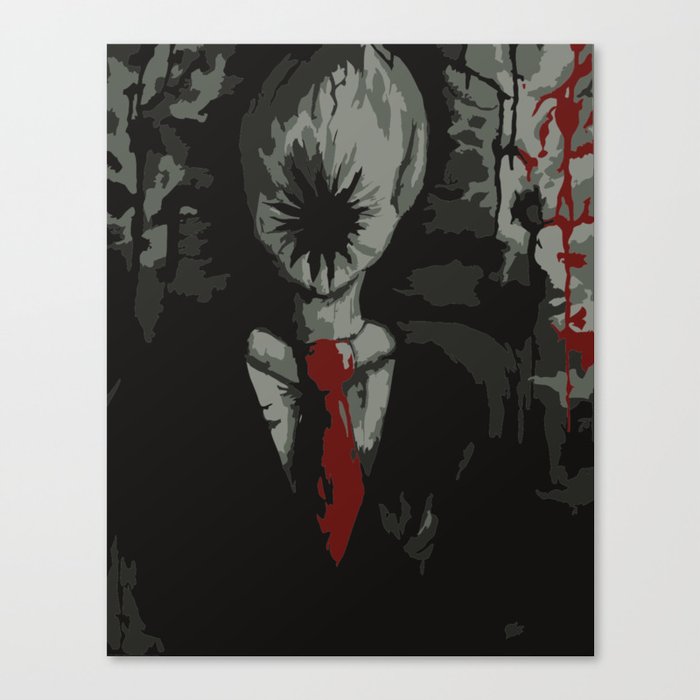 Throat Deep in Life, vectorized Canvas Print