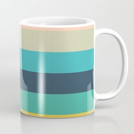 Colorful Timeless Stripes Totetsu Coffee Mug