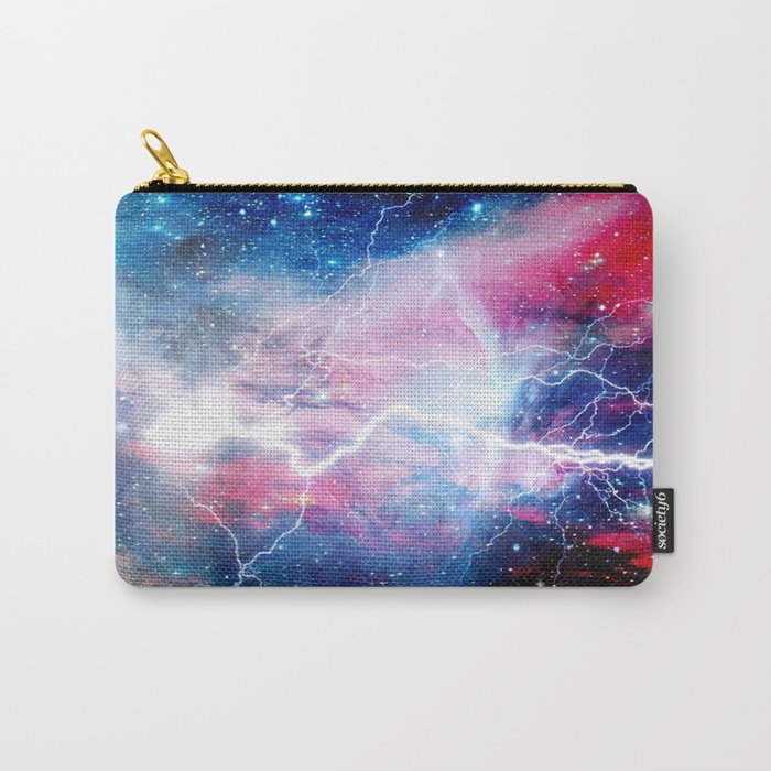 Starred Lightning Carry-All Pouch