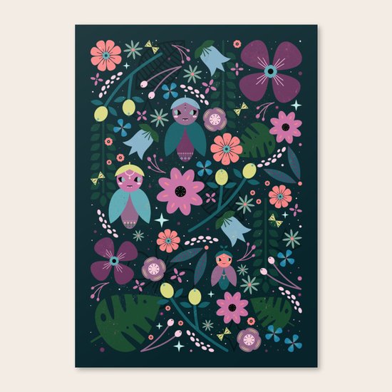Creatures Canvas Print