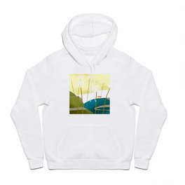 Abstract Landscape Hoody