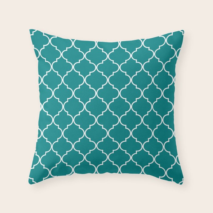 quatrefoil throw pillows