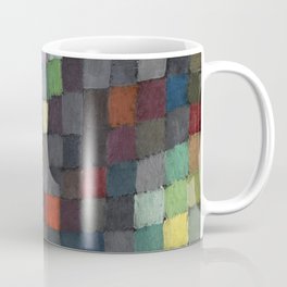 Abstract Art May Picture (1925) by Paul Klee Coffee Mug | 1920S, Abstractart, Vintage, Blue, Abstract, Painting, Klee, Mosaic, Germanart, Colorful 