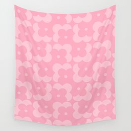 Pinkie Puzzle de Fleurs  Wall Tapestry
