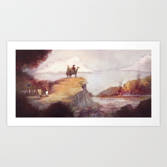 Eighteen-twelve - Niagara Art Print
