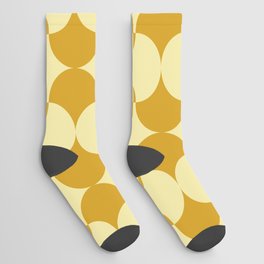 Deco 2 pattern yellow Socks