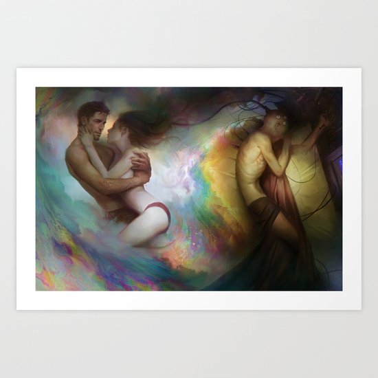 Substitution Art Print