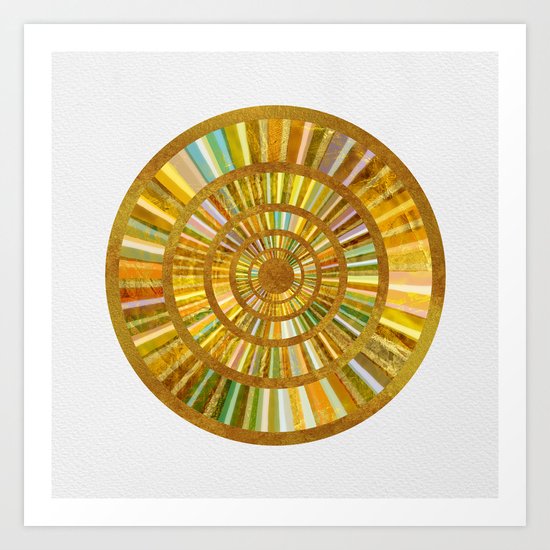 Sun Mandala 6 Art Print