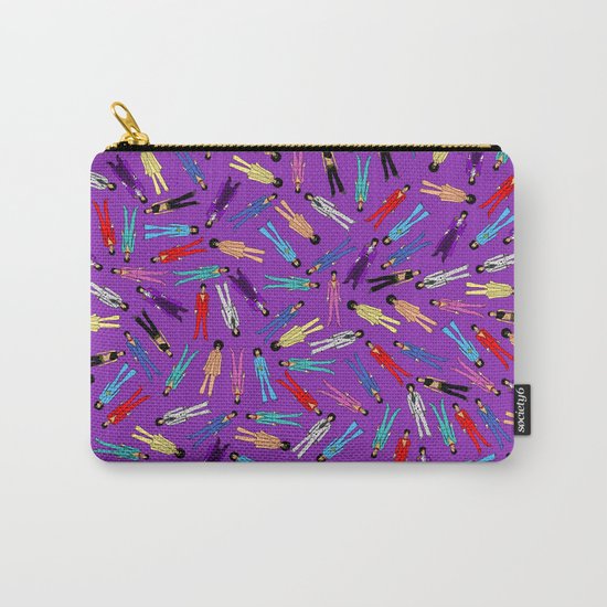 Purple Pattern 2 Carry-All Pouch