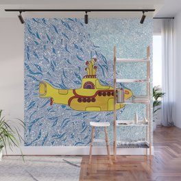 My Yellow Submarine Wall Mural