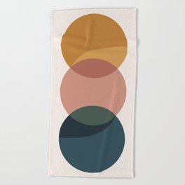 Geometric Harmony XIX Beach Towel