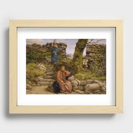 Christ and the Woman of Samaria, 1860. By William Dyce  Recessed Framed Print