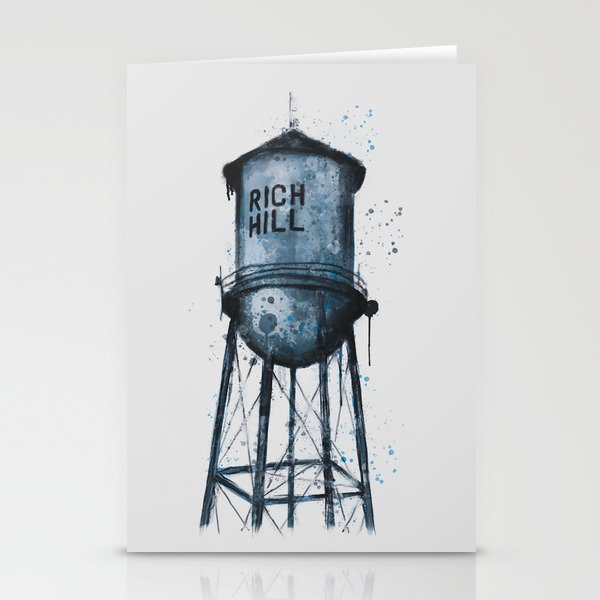 Rich Hill Missouri Water Tower  Stationery Cards