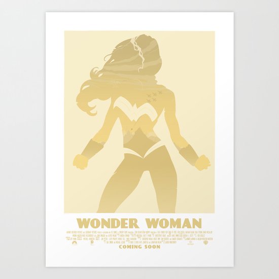 Amazon Princess Art Print