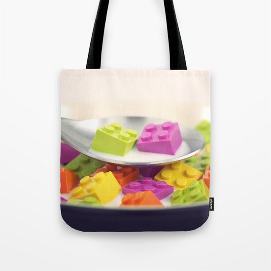 A Balanced Brickfast Tote Bag