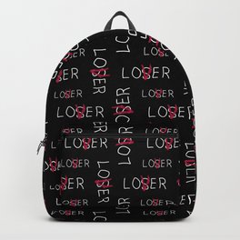 Loser Lover Happy Halloween Horror Movie Scary Backpack