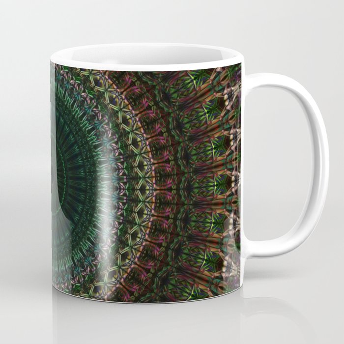 Detailed mandala with spikes Coffee Mug