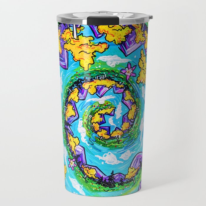 Spiral into the deep Travel Mug