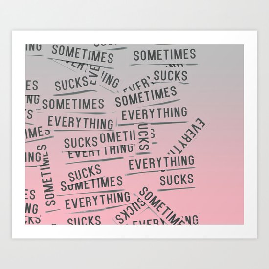 mmm Art Print
