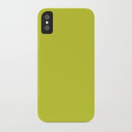 SOLID CHARTREUSE iPhone Case