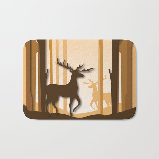 Dark Forest Bath Mat