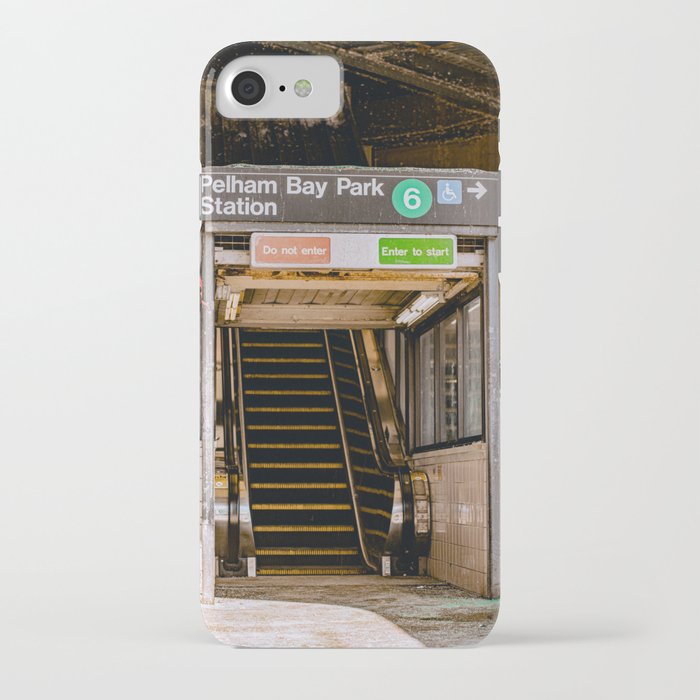 Catch a Ride on the NYC Subway iPhone Case
