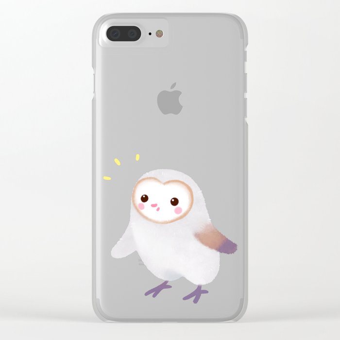 Baby Barn Owls Clear Iphone Case By Pikaole Society6