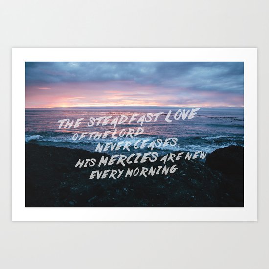 Mercies Art Print