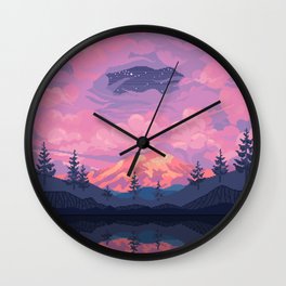Mount Rainier Wall Clock
