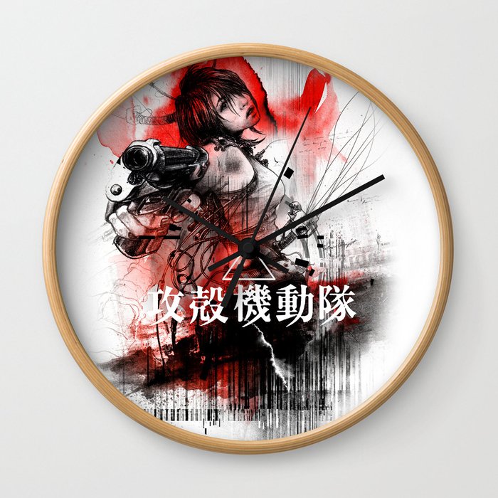 Ghost in the Shell Wall Clock