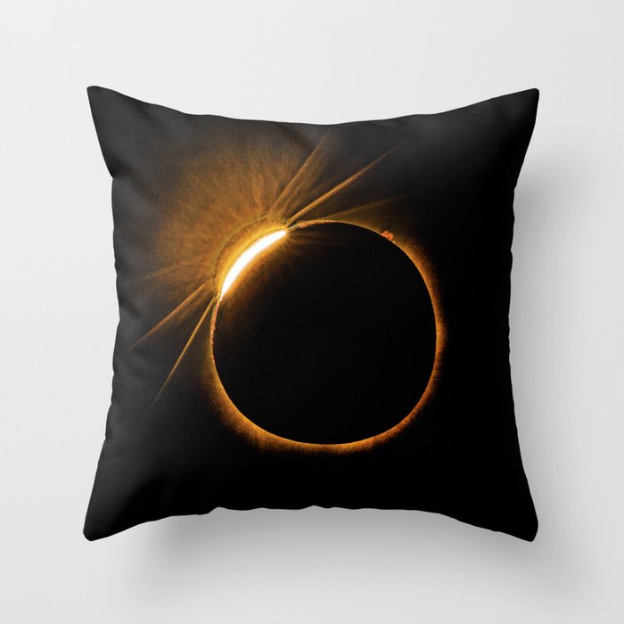 Total Solar Eclipse 8-21-17 Throw Pillow