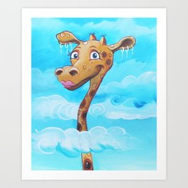 Up to the skies Art Print